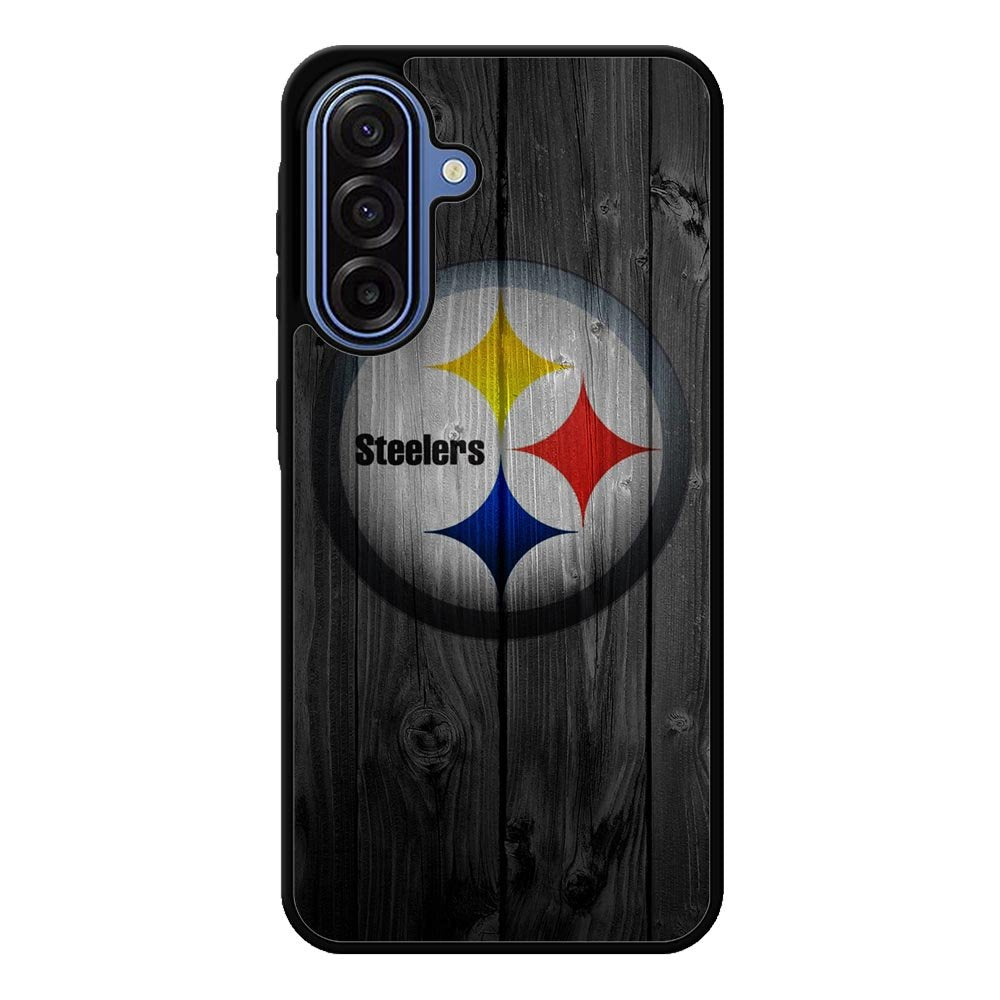 Pittsburgh Steelers Wood Samsung Galaxy A17 Case QC2863