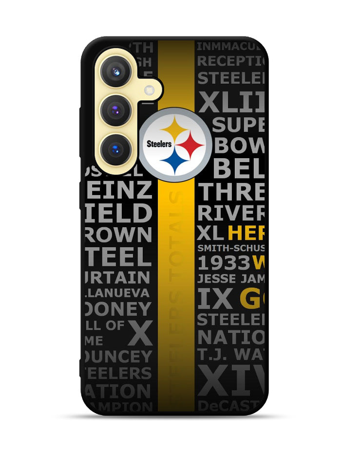 Pittsburgh Steelers Name Samsung Galaxy S24 Plus 5G , Samsung Galaxy S24+ 5G Case OV2884
