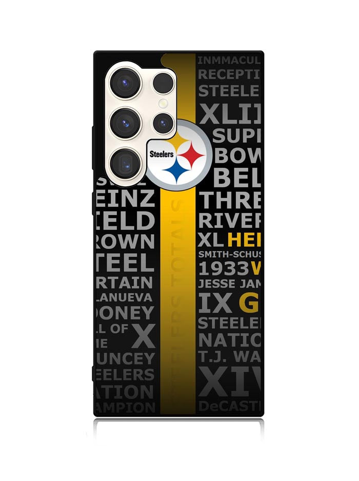Pittsburgh Steelers Name Samsung Galaxy S23 Ultra 5G Case QC2884