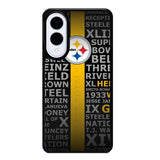 Pittsburgh Steelers Name Samsung Galaxy S25 Edge 5G Case OV2884