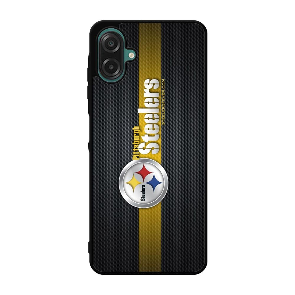 Pittsburgh Steelers Carbon Metal Samsung Galaxy A07 Case OV2875