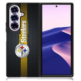 Pittsburgh Steelers Carbon Metal Samsung Galaxy Z Fold 7 Case OV2875