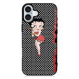 Cartoon Character Betty Boop iPhone 16 Case QC4406