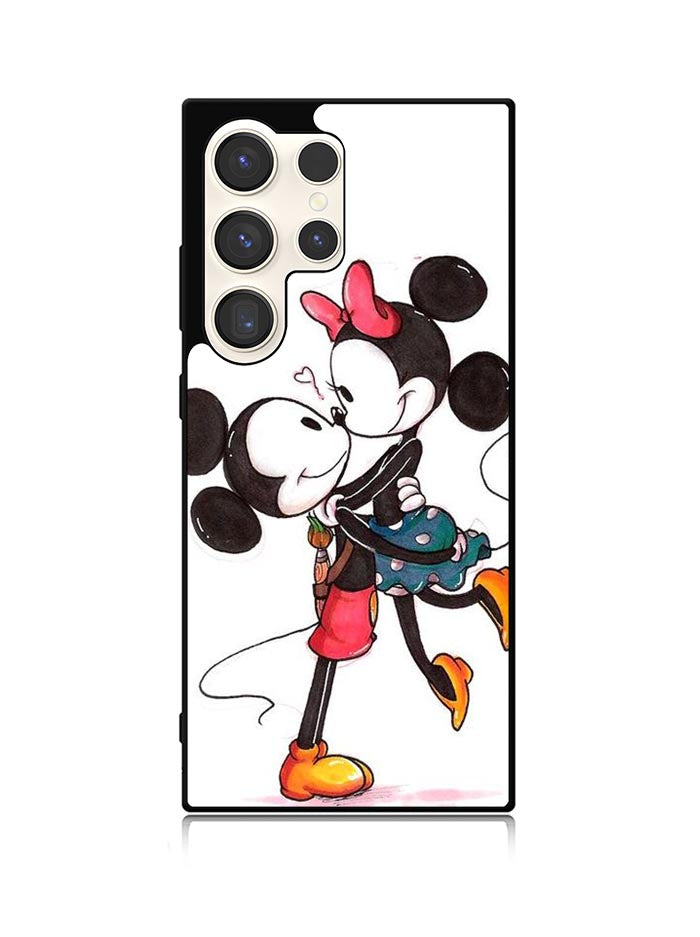 Romantic Couple Mickey Mouse Samsung Galaxy S24 Ultra 5G Case OV2666