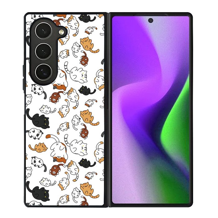Adorable cat Samsung Galaxy Z Fold 6 5G 2024 Case OV3724
