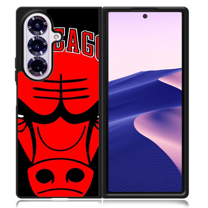 Chicago Bulls Samsung Galaxy Z Fold 7 Case OV4453