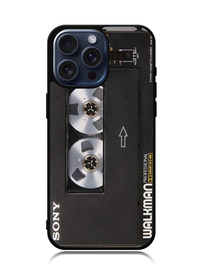 Sony Walkman Cassete iPhone 15 Pro Max Case OV2497