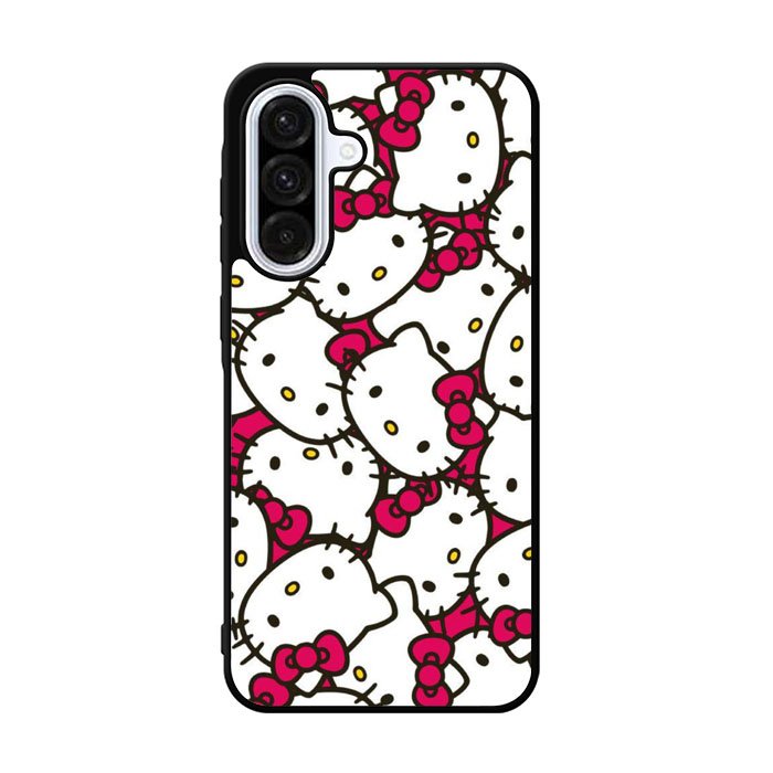 Hello Kitty Face Pattern Samsung Galaxy A36 Case OV6121