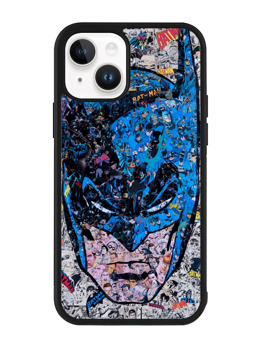 Mozaic Batman Comic iPhone 14 Case QC3191