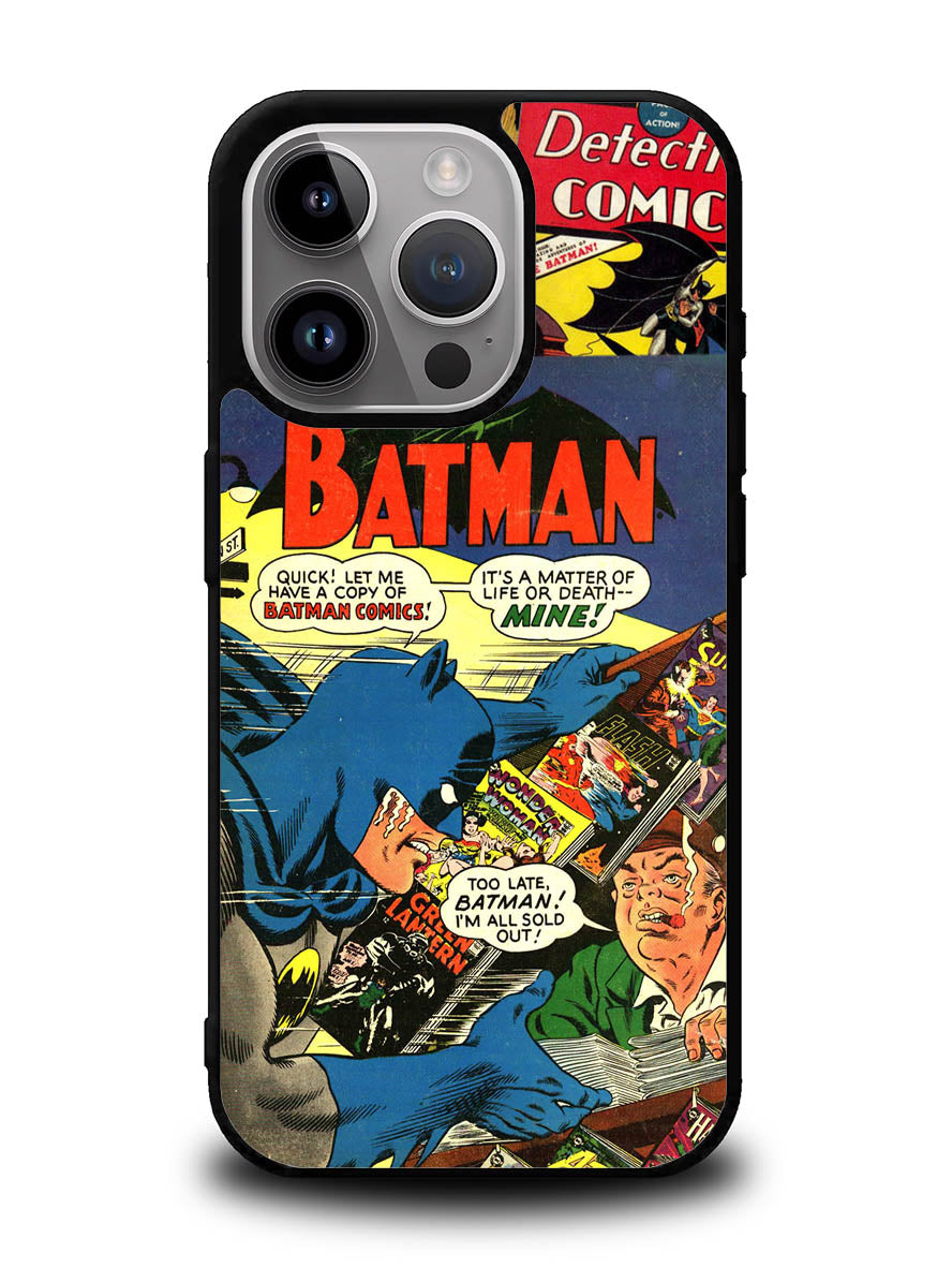 Batman Comic Art iPhone 15 Pro Case OV4062