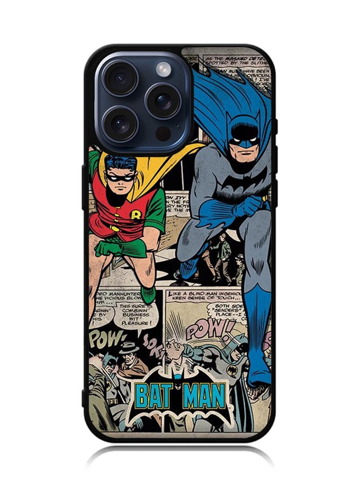 Batman Comic 1st iPhone 15 Pro Max Case