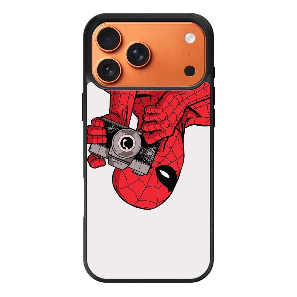 Spiderman Take a Picture iPhone 17 Pro Max Case QC2441