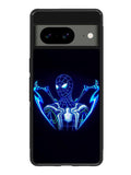Spiderman Neon Blue Google Pixel 8 Case QC2480