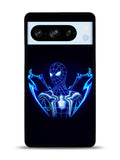Spiderman Neon Blue Google Pixel 8 Pro Case QC2480