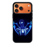 Spiderman Neon Blue iPhone 17 Pro Max Case OV2480