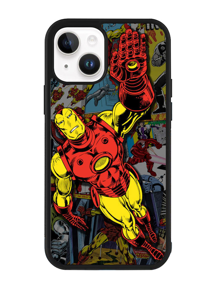 Iron Man Collage iPhone 15 Plus Case OV5241