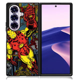 Iron Man Collage Samsung Galaxy Z Fold 7 Case OV5241