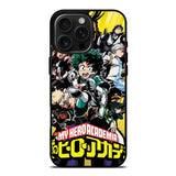 My Hero Academia Anime iPhone 16 Pro Case OV3194