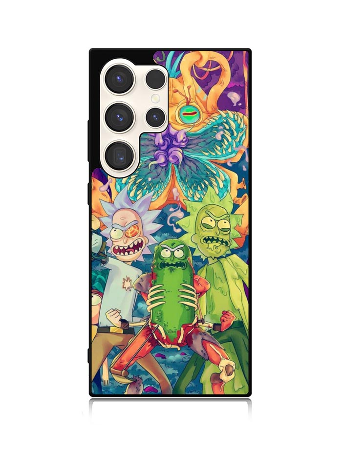 Rick Sanchez With Pickles Samsung Galaxy S25 Ultra 5G Case QC2699