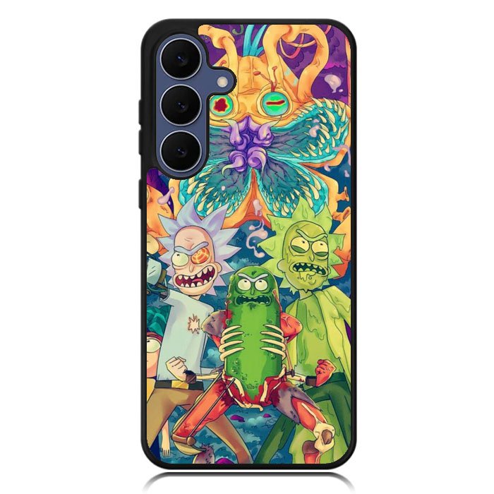 Rick Sanchez With Pickles Samsung Galaxy S25 FE Case OV2699