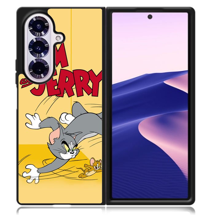 Tom And Jerry Samsung Galaxy Z Fold 7 Case OV2163