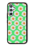 Flowers Pattern Green Samsung Galaxy A54 5G Case OV4924