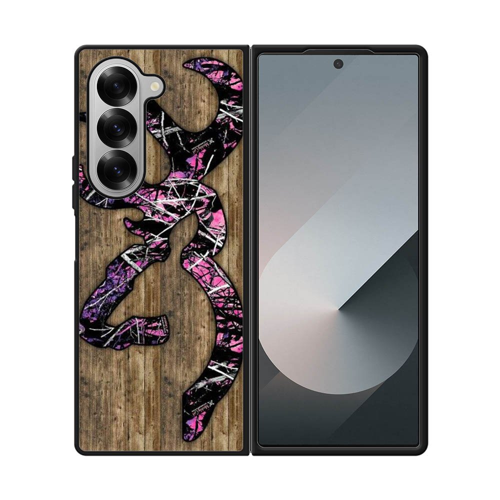 Deer Camo Wood Samsung Galaxy Z Fold 7 5G Case OV4639