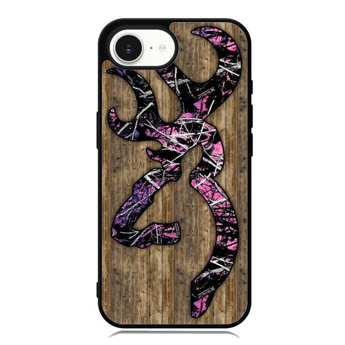 Deer Camo Wood iPhone 16e Case OV4639