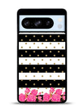 Flower Stripes Polka Google Pixel 8 Pro Case QC1790