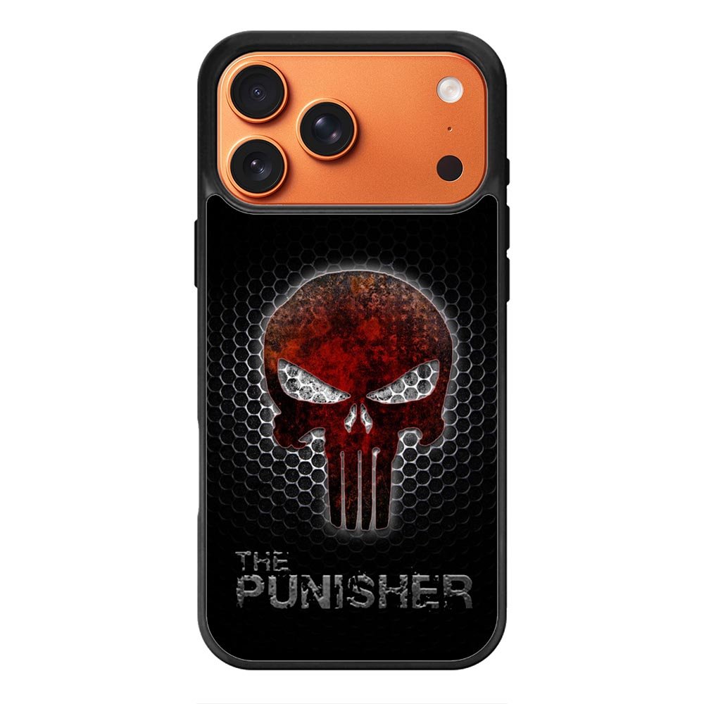 The Punisher Skull Logo iPhone 17 Pro Case
