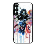 Captain America Watercolor Samsung Galaxy A16 Case OV1797