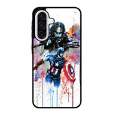 Captain America Watercolor Samsung Galaxy A56 5G Case OV1797