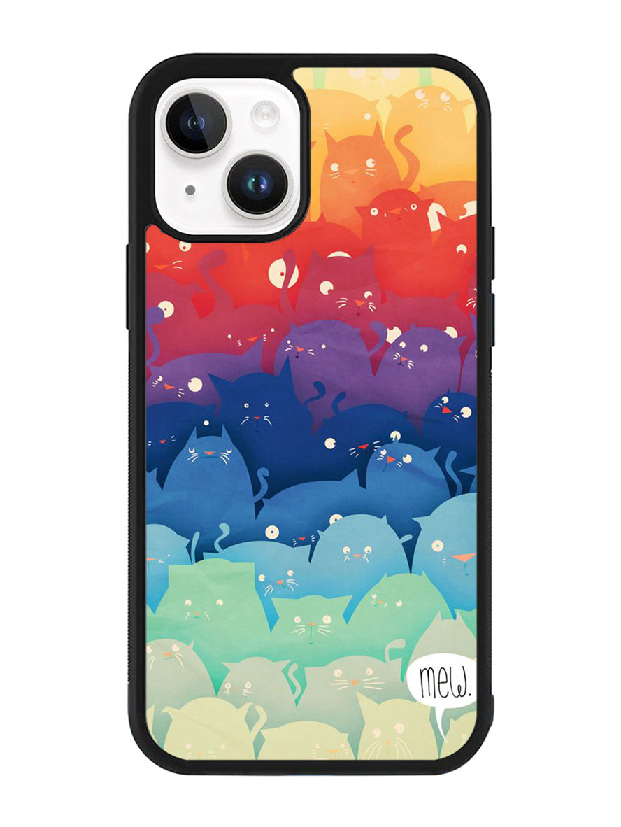 Full Color Mew iPhone 14 Plus Case QC1803