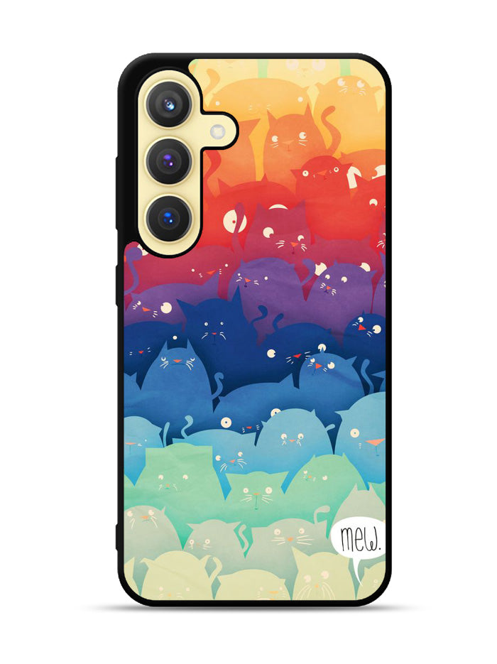 Full Color Mew Samsung Galaxy S24 FE 5G Case OV1803