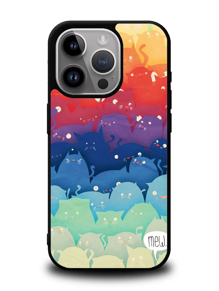 Full Color Mew iPhone 14 Pro Max Case QC1803