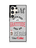 Diet Coke Quotes Samsung Galaxy S25 Ultra 5G Case QC1804