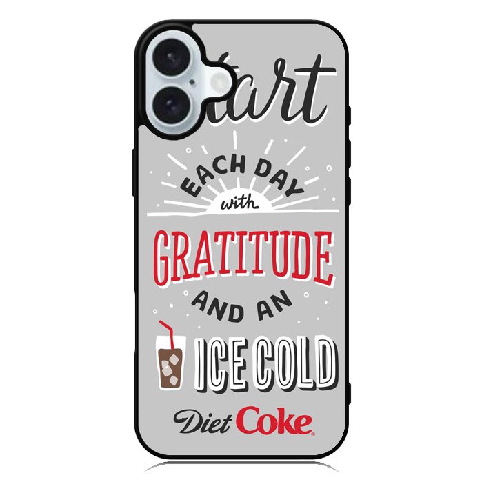 Diet Coke Quotes iPhone 16 Case QC1804