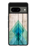 Simple Aztec on Wood Google Pixel 8 Case QC1806