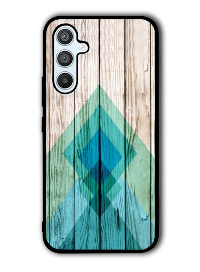 Simple Aztec on Wood Samsung Galaxy A54 5G Case OV1806
