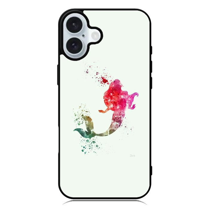 Ariel Tattoos Disney Princess Cartoon iPhone 16 Case QC1820
