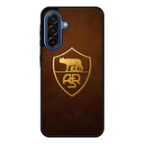 AS Roma Leather Logo Soccer Samsung Galaxy A17 Case QC1821