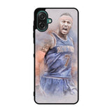 Carmelo Anthony NY7 Blue Basket Ball Samsung Galaxy A07 Case QC1823