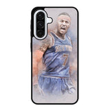 Carmelo Anthony NY7 Blue Basket Ball Samsung Galaxy A56 5G Case OV1823