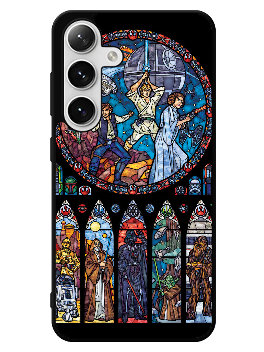 Star Wars Stained Glass Samsung Galaxy S24 5G Case