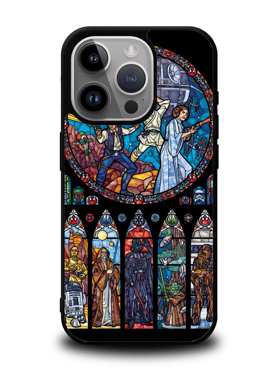 Star Wars Stained Glass iPhone 15 Pro Case