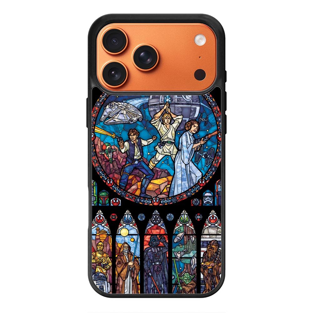 Star Wars Stained Glass iPhone 17 Pro Case