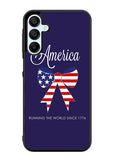 Military Patriotic America Samsung Galaxy A35 5G Case OV1860