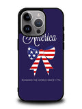 Military Patriotic America iPhone 14 Pro Max Case QC1860