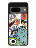 Monster Inc Characters Google Pixel 8A Case QC10775