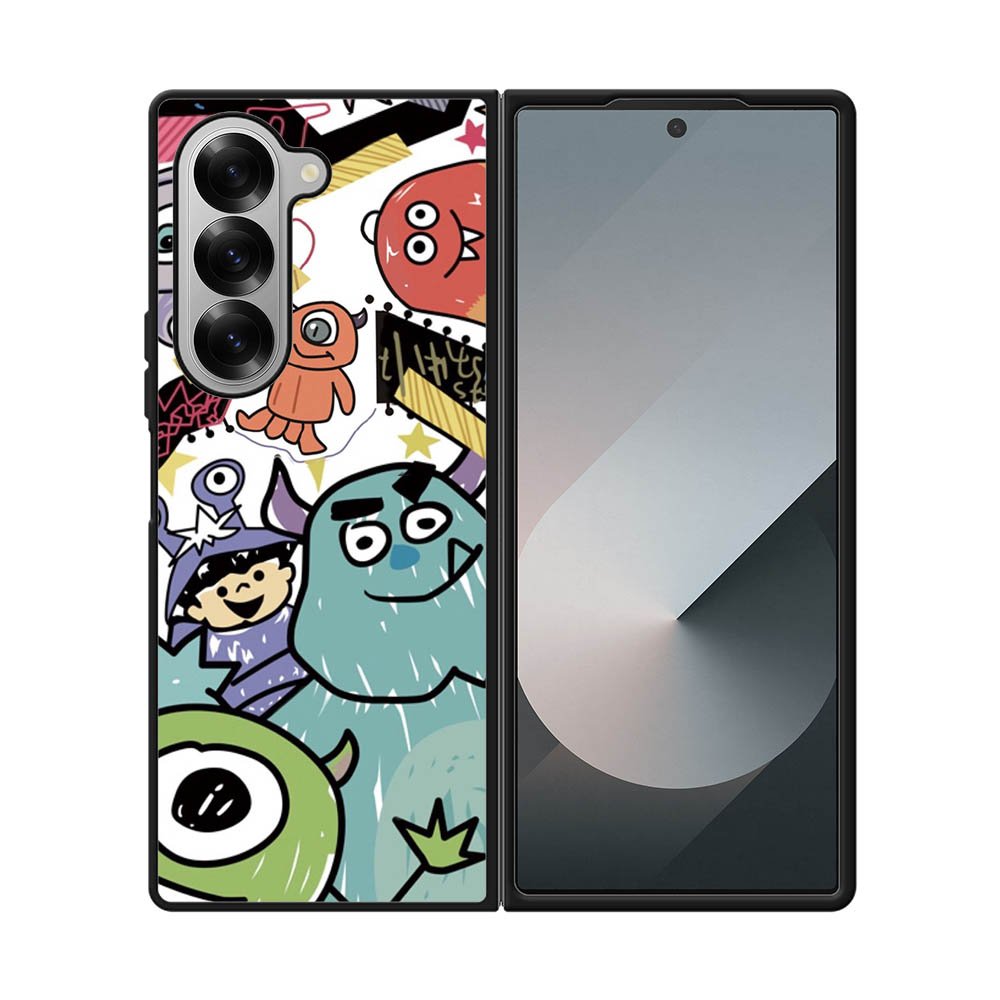 Monster Inc Characters Samsung Galaxy Z Fold 7 5G Case QC10775